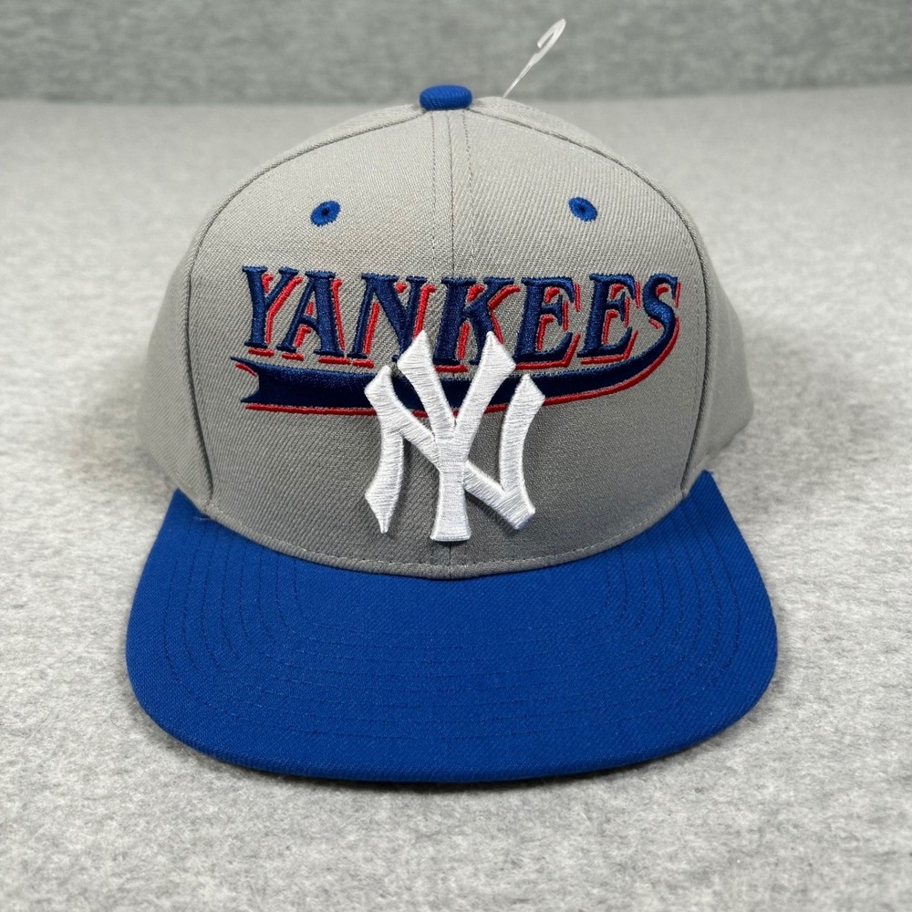 Mitchell & Ness New York Yankees MLB Double Play‎ Snapback Hat Cap Gray